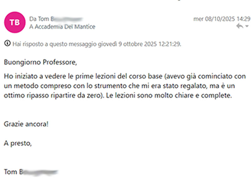 Feedback Studente
